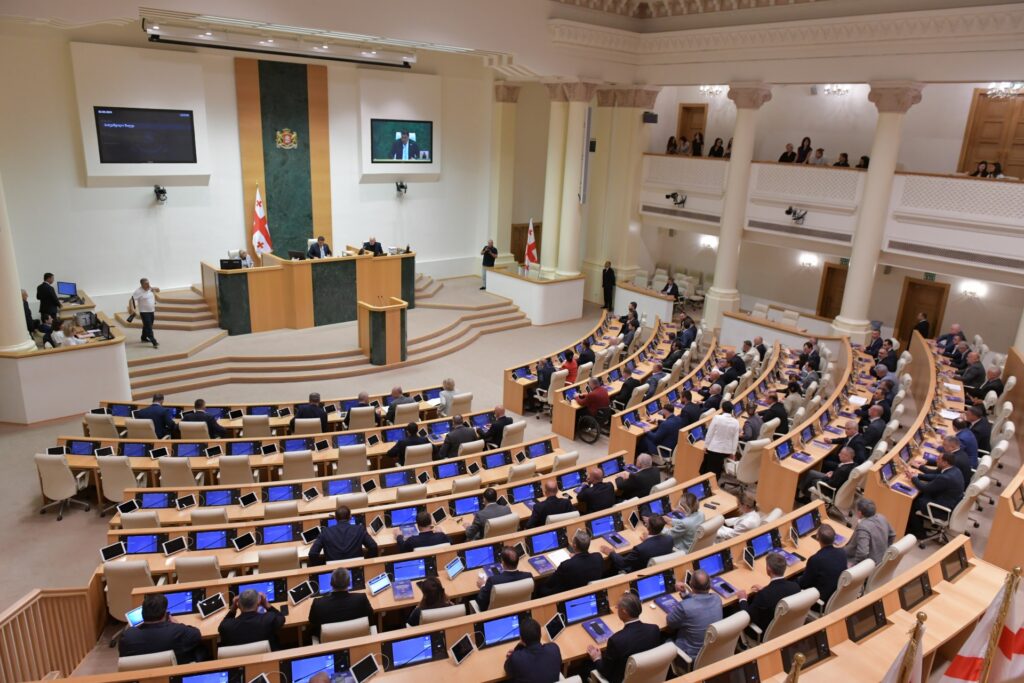 parlament новости временная комиссия, Михаил Саакашвили, нацдвижение, отчет временной комиссии, Тея Цулукиани