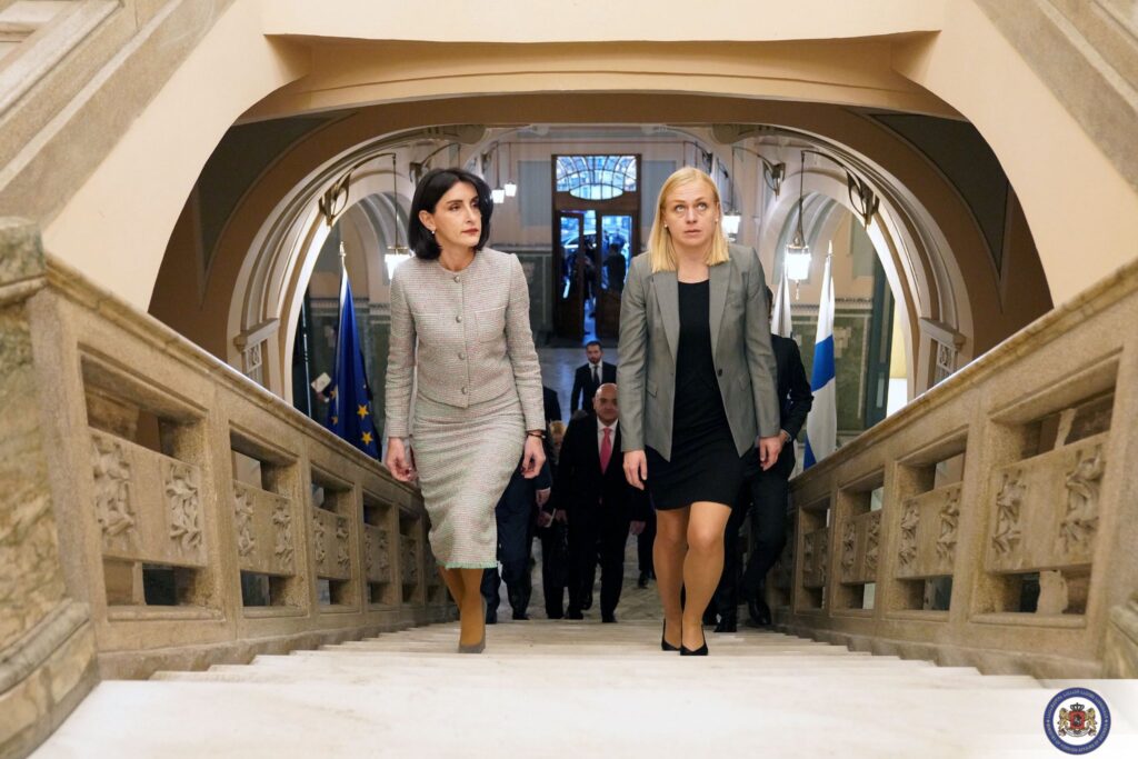 559186786 1376043034522328 5746123025485947636 n политика featured, Грузия-ЕС, Грузия-ОБСЕ, Ираклий Кобахидзе, ОБСЕ, Элина Валтонен