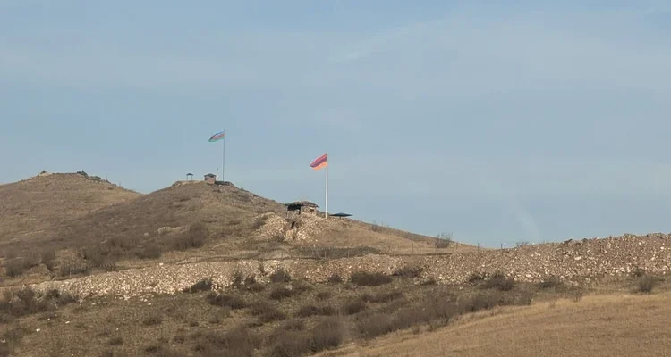 Россия сможет отправлять грузы через Азербайджан в Армению 1 armenia azerbaijan border 3 18 2025 новости OC Media, TRIPP, грузоперевозки, путь Трампа, россия-армения, Россия-Армения-Азербайджан