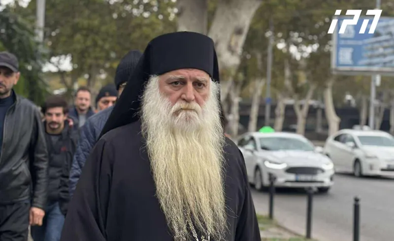 Архимандрит Дороте Курнашвили: моим амвоном будет проспект Руставели 1 dorote kurashvili новости акция протеста в тбилиси, архимандрит, Дороте Курашвили, проспект Руставели