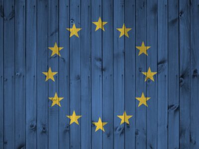 european union flag depicted in bright paint color 2025 03 15 20 55 53 utc новости featured, Валерий Чечелашвили, Георгий Бадридзе, Грузинская мечта, Грузия-ЕС