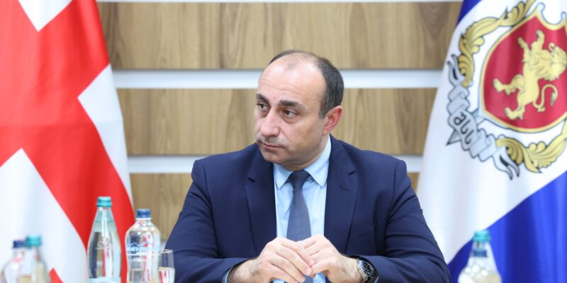 geladze новости акция 4 октября, Гела Геладзе, Глава МВД Грузии