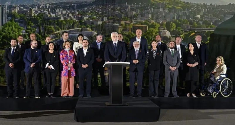 "Лело" призвало международное сообщество не допустить окончательного краха демократии в Грузии 1 img 0475 23 31 27 новости Грузинская мечта, запрет партий, Лело - Сильная Грузия, Мамука Хазарадзе