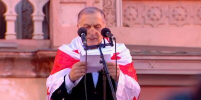paata burchuladze политика акция протеста в тбилиси, декларация, Паата Бурчуладзе