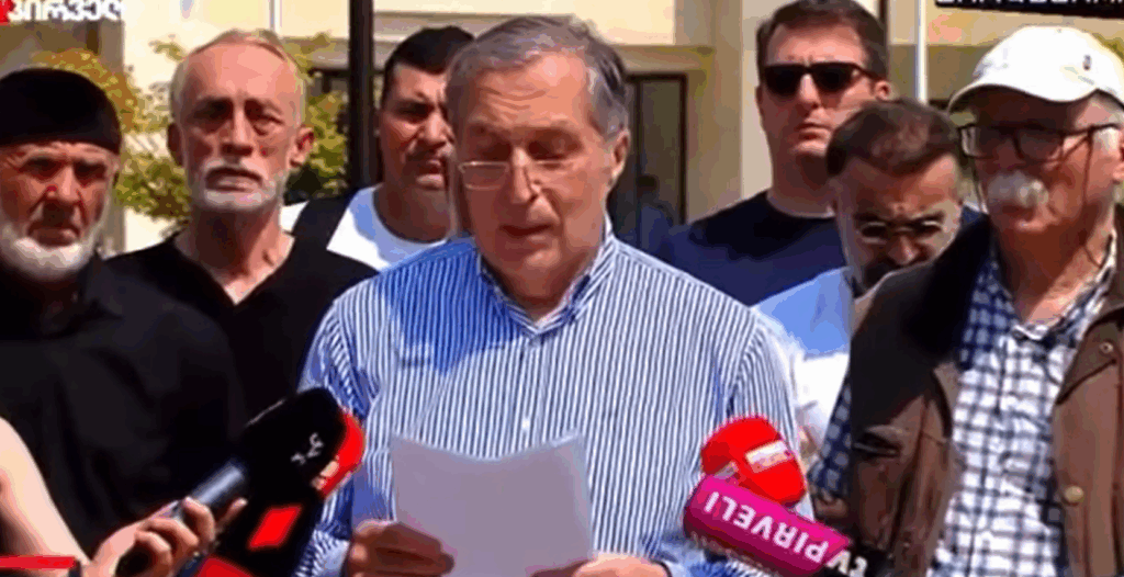 screenshot 2025 10 03 153816 новости акция протеста в тбилиси, Грузинская мечта, Паата Бурчуладзе, проспект Руставели