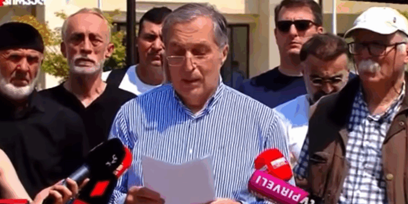 screenshot 2025 10 03 153816 новости акция протеста в тбилиси, Грузинская мечта, Паата Бурчуладзе, проспект Руставели