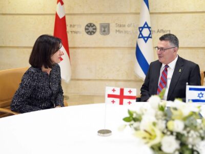 Главы МИД Грузии и Израиля обсудили углубление торгово-экономического сотрудничества 2 583928164 1407442954715669 7495116452616258132 n новости Грузия-Израиль, Мака Бочоришвили, МИД Грузии