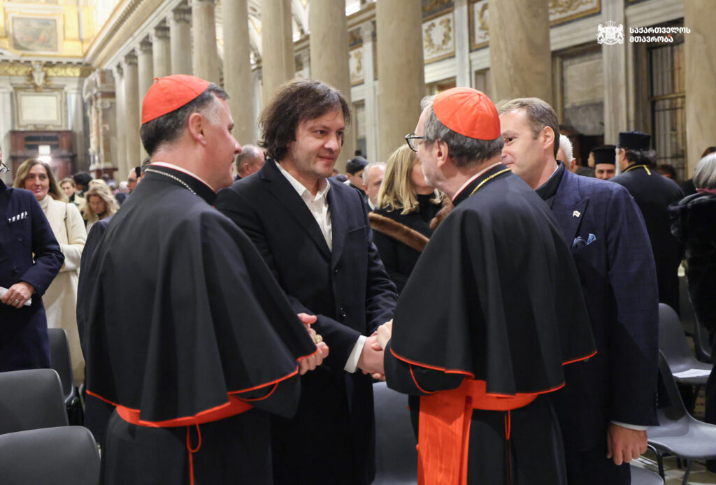 587612106 1249527597208251 7276349841449128956 n новости Грузинская мечта, Ираклий Кобахидзе, Папа Римский Лев XIV, премьер Грузии, юбилей Ватикана