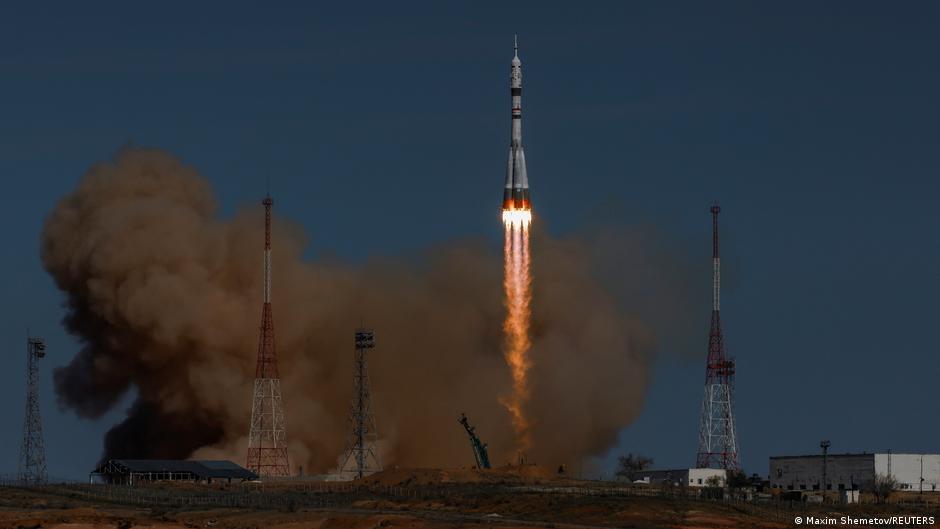 На Байконуре после запуска "Союза" повреждена стартовая площадка 1 72170656 403.jpg Deutsche Welle Байконур