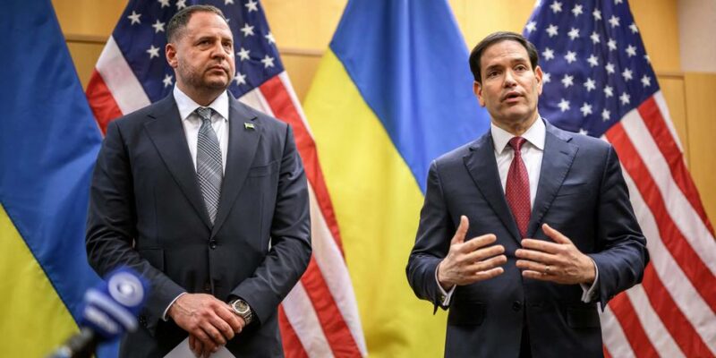 Рубио и Ермак заявили о прогрессе на переговорах в Женеве 1 74854837 403.jpg Deutsche Welle Андрей Ермак, мирный план по Украине