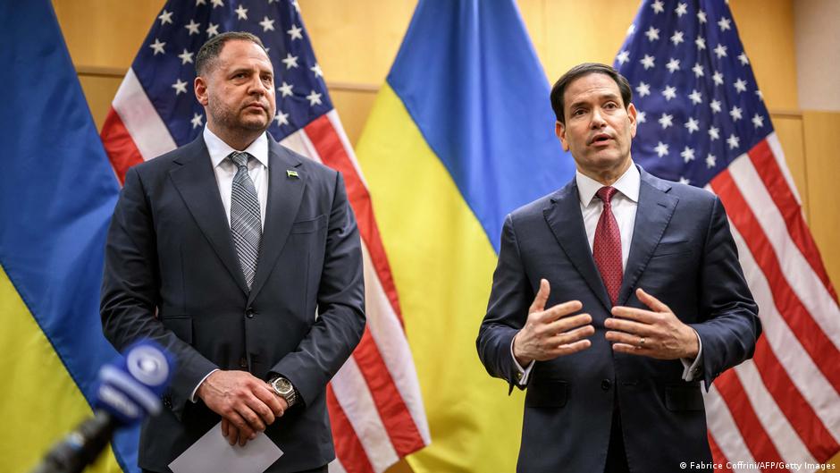 Рубио и Ермак заявили о прогрессе на переговорах в Женеве 1 74854837 403.jpg Deutsche Welle Андрей Ермак, мирный план по Украине