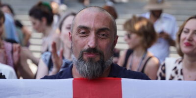 На доктора и участника протестов Георгия Ахобадзе напали 20 axobadze g новости Георгий Ахобадзе, Лаша Басландзе