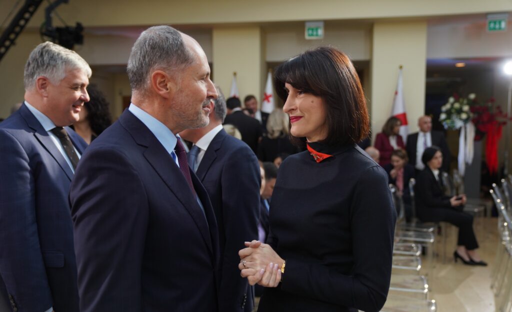 Глава МИД: в Грузии никто не нападает на иностранных дипломатов 1 bochorishvili gerchinski e1762966722821 новости Глава МИД Грузии, Мака Бочоришвили, Петер Фишер