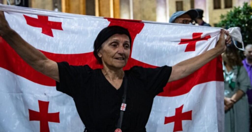 chilachava новости Аза Чилачава, акция протеста в тбилиси