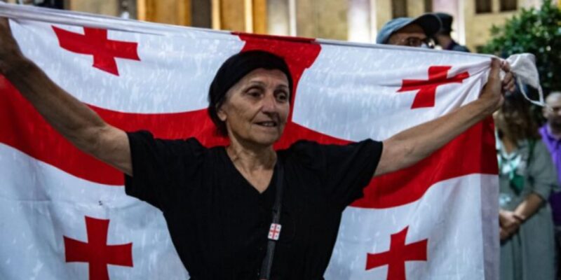 chilachava новости Аза Чилачава, акция протеста в тбилиси