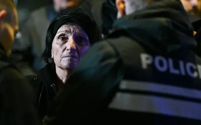 chilachava aza e1762149252715 новости Аза Чилачава, акция протеста в тбилиси, задержания на акции протеста, площадь свободы, сухая голодовка