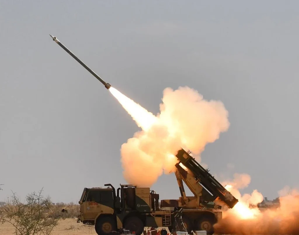 drdo successfully test fired the guided pinaka on march 11 2019 новости OC Media, Армения-Индия, военная оборона