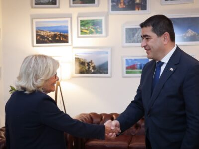 edit e1762858000181 новости Грузинская мечта, Грузия-ПАСЕ, мониторинговая группа Совета Европы, Сабина Чудич, Шалва Папуашвили, Эдит Эстрела