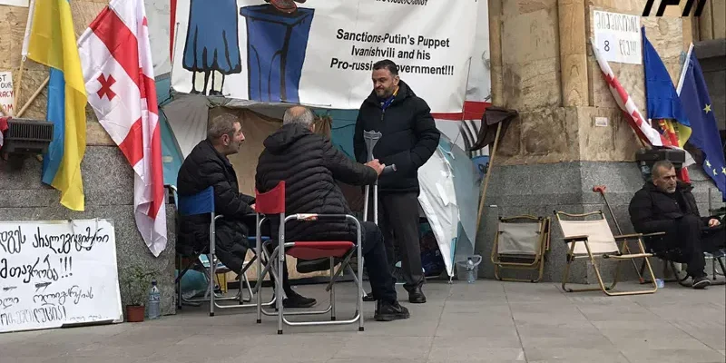 Попхадзе: "Мечту" разрушит и подорвет "протестное течение" 1 popxadze новости Гедеван Попхадзе, голодовка, Грузинская мечта, парламент Грузии