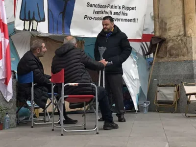 Попхадзе: "Мечту" разрушит и подорвет "протестное течение" 2 popxadze e1762250717741 новости Гедеван Попхадзе, голодовка, Грузинская мечта, парламент Грузии