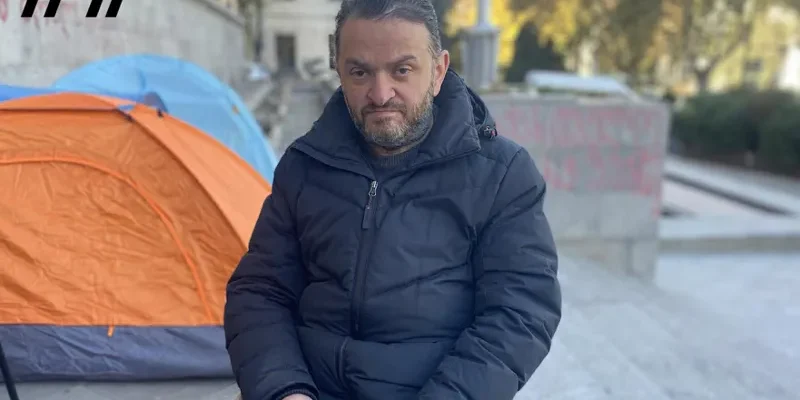 25-й день голодовки - Гедеван Попхадзе призывает граждан принять участие в акции 28 ноября 1 popxadze gedevan новости акция протеста в тбилиси, Гедеван Попхадзе, голодовка