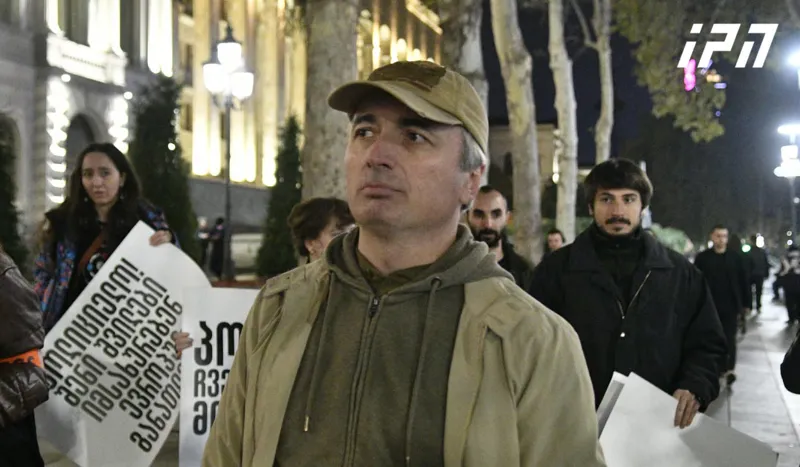 Суд назначил поэту Паате Шамугия 5 суток административного ареста 1 shamugia новости задержание, задержания на акции протеста, Паата Шамугия