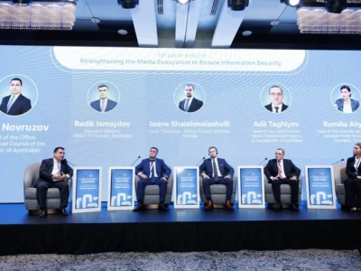 В Баку проходит азербайджано-грузинский медиа-форум с участием проправительственных деятелей обеих стран 2 3o6a3580 новости OC Media, грузия-азербайджан, медиа-форум, форум