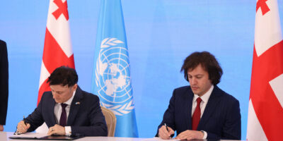 595928892 1260872166073794 840572783917348776 n политика Грузия. ООН, Дидье Требюк, Ираклий Кобахидзе, премьер Грузии