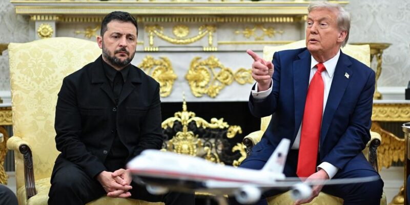 Трамп не заставит Зеленского его принять. Эксперт о плане по Украине 1 73685049 403.jpg Deutsche Welle Трамп-Зеленский