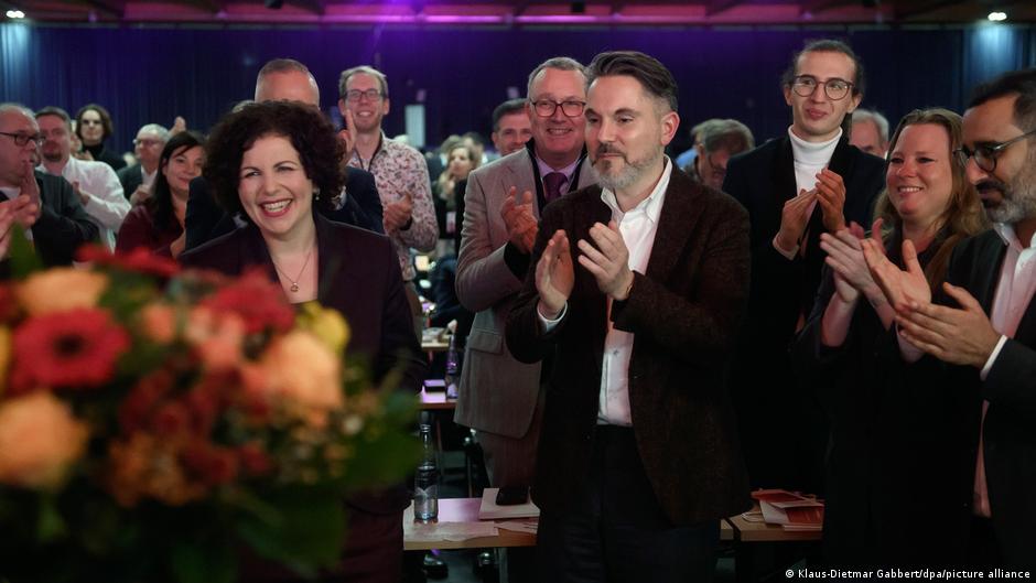 Партия "Союз Сары Вагенкнехт" выбрала новых сопредседателей и сменила название 1 75048157 403.jpg Deutsche Welle Союз Сары Вагенкнехт