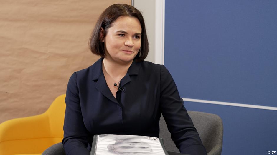 "Мы сами со всем разберемся". Интервью со Светланой Тихановской 1 75074660 403.jpg Deutsche Welle Светлана Тихановская