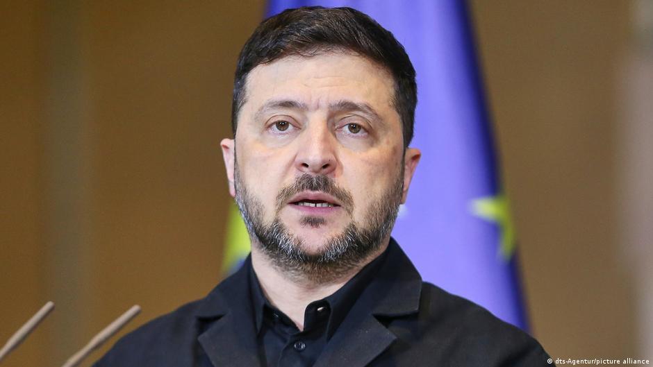 Зеленский исключил выборы на временно оккупированных территориях Украины 1 75173724 403.jpg Deutsche Welle Владимир Зеленский