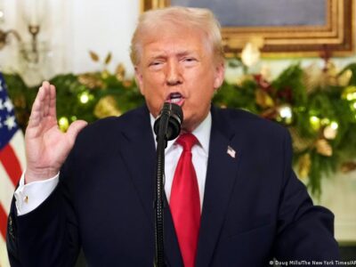 Трамп в обращении к нации не упомянул Украину и Венесуэлу 2 75211039 403.jpg Deutsche Welle Дональд Трамп