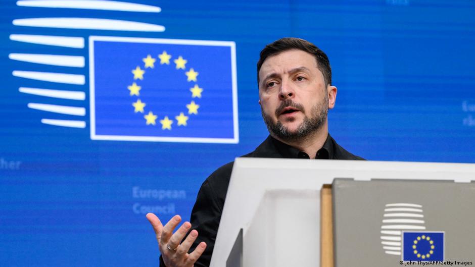 Зеленский поблагодарил ЕС за беспроцентный кредит на 90 млрд евро 1 75223354 403.jpg Deutsche Welle Владимир Зеленский
