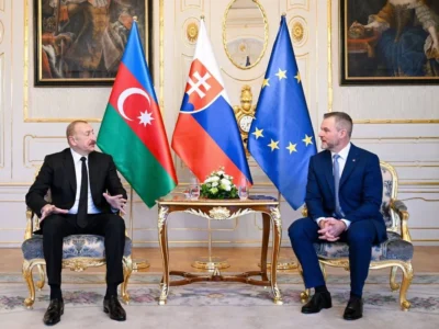 Словакия поможет Азербайджану развивать производство оружия 10 az slo новости OC Media, Ильхам Алиев, Ричард Раш, Роберт Фицо