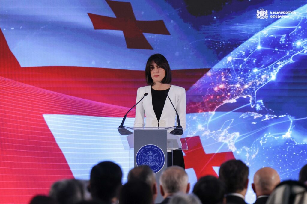 Глава МИД Грузии снова заявила о "вмешательствах извне" во внутренние дела страны 1 bochorishvili maka новости Глава МИД Грузии, Грузия-ЕС, Конференция послов, Мака Бочоришвили, Саломе Зурабишвили