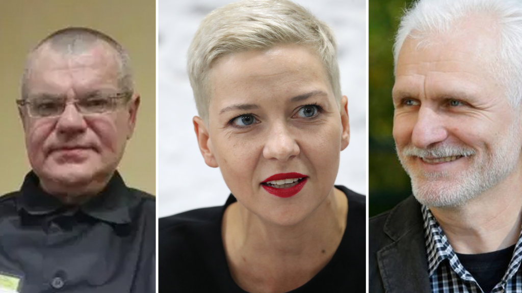 Белорусские оппозиционеры Мария Колесникова, Алесь Беляцкий и Виктор Бабарико вышли на свободу 1 c4233e10 d82c 11f0 aae2 2191c0e48a3b 1.png 1 Новости BBC Мария Колесникова