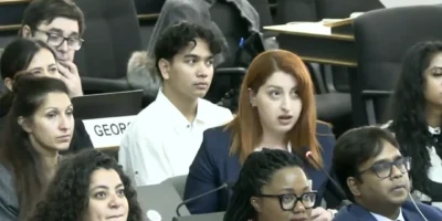 Абхазская активистка заявила, что подверглась преследованиям со стороны "грузинской мафии" в преддверии форума ООН 4 el in adzinba 12 5 2025 экономика KAFFED, OC Media, Абхазия, оккупированные регионы Грузии, Эльчин Адзинба