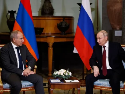 Пашинян и Путин встретились в России, обсудили восстановление железных дорог Армении 6 nikol pashinyan and vladimir putin новости OC Media, Армения-Россия, Нахичевань, Пашинян-Путин