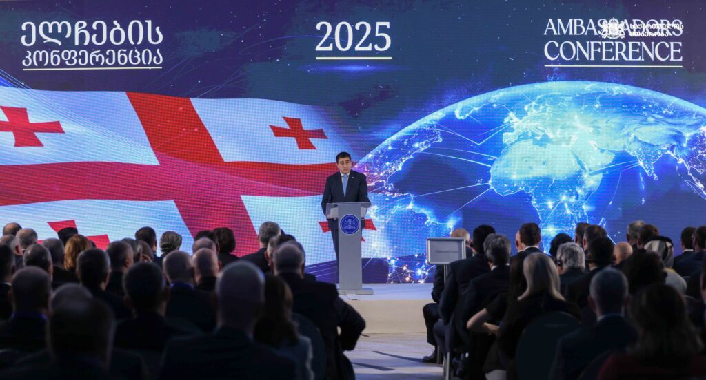 papuashvili.jp papu новости Грузинская мечта, Грузия-ЕС, Грузия-США, Конференция послов, Спикер парламента, Шалва Папуашвили