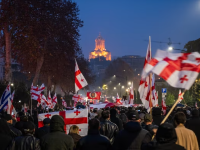 Прокремлевская партия провела митинг против "арабского строительства" Eagle Hills в Грузии 2 screenshot 2025 12 07 205652 новости «Консерваторы за Грузию», Alt-info, Eagle Hills, арабские инвестиции