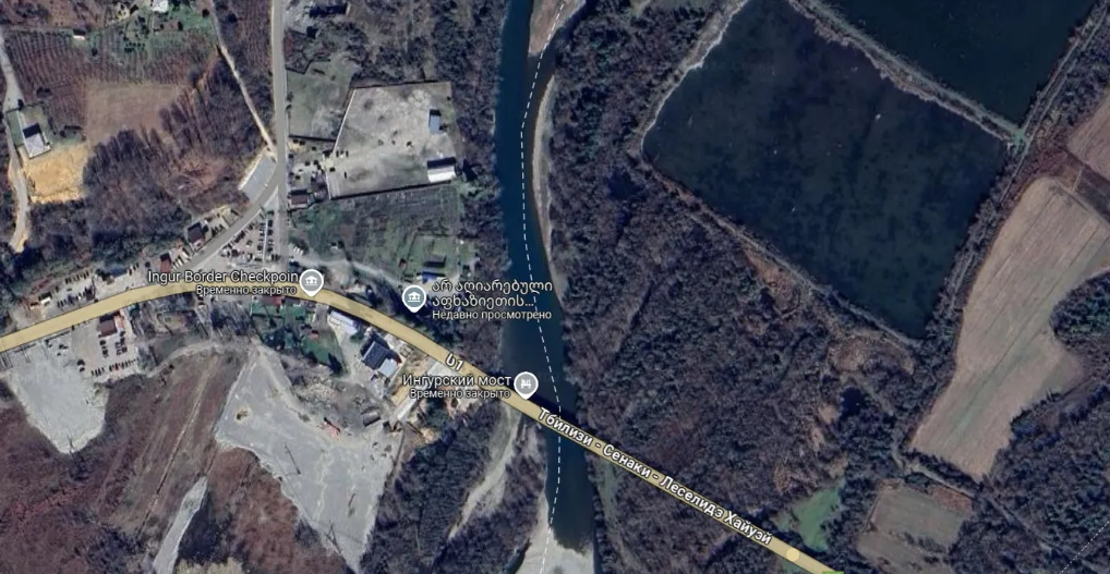 screenshot 2025 12 09 153811 новости Абхазия, Астамур Ахсалба, КПП Ингури, оккупированные регионы Грузии, таможенный терминал Ингури, транзит через Абхазию