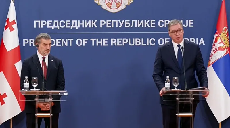 Кавелашвили и Вучич обсудили двусторонние отношения 1 vuchichi yavelashvili новости Александр Вучич, грузия-сербия, Михаил Кавелашвили