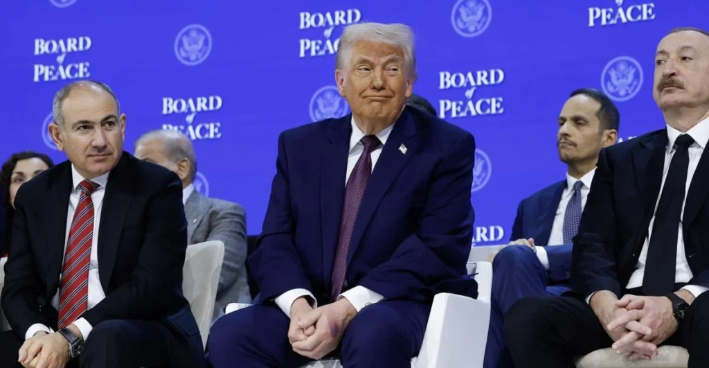 69726ff828800 e1769282499178 политика featured, Азербайджан, Армения, Грузия-Россия, Грузия-США, Давос, Дональд Трамп, Ильхам Алиев, Никол Пашинян, Совет мира, Южный Кавказ