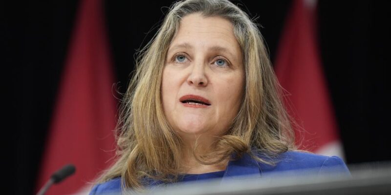 Христя Фриланд: влиятельный политик, преданная Украине канадка 1 71231105 403.jpg Deutsche Welle ХРИСТЯ ФРИЛАНД