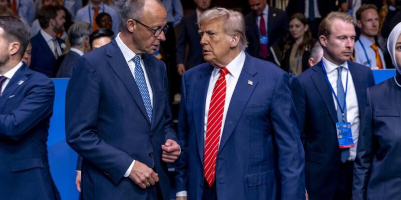 73412197 403.jpg Deutsche Welle Дональд Трамп, Фридрих Мерц