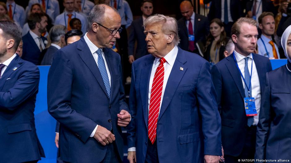 73412197 403.jpg Deutsche Welle Дональд Трамп, Фридрих Мерц