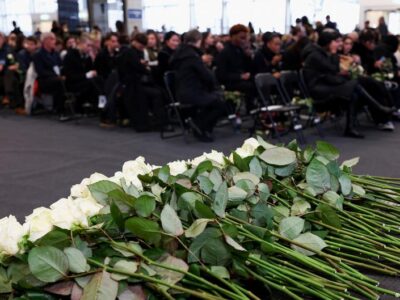 Швейцария почтила память жертв пожара в Кран-Монтане 6 75451826 403.jpg Deutsche Welle Швейцария