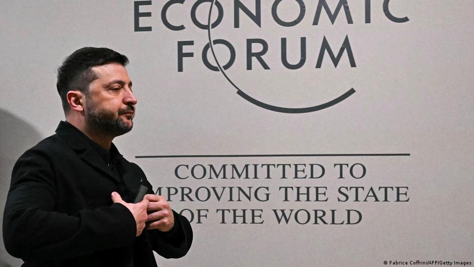 Зеленский в Давосе раскритиковал неспособность Европы к решительным действиям 1 75608284 403.jpg Deutsche Welle Владимир Зеленский