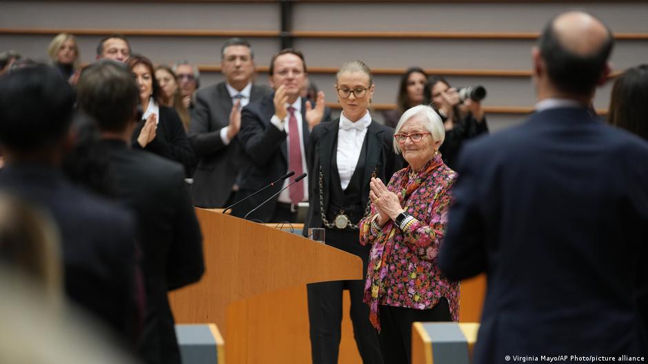 Пережившая Холокост Татьяна Буччи призвала к защите детей во всем мире 1 75682756 403.jpg Deutsche Welle Татьяна Буччи, Холокост